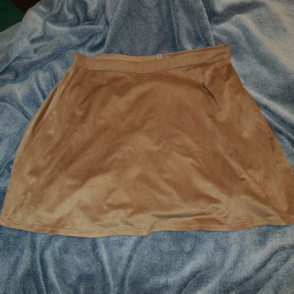 Como Vintage Suede Skirt - Picture 4 of 5
